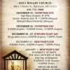 Christmas Mass Time Schedule  