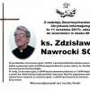 11 września 2017r. zmarł śp. ks. Zdzisław Nawrocki SChr