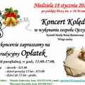 Koncer kolęd i opłatek Parafialny - 18 stycznia 2015