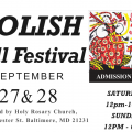 Polish Festival September 27 and 28, 2014          