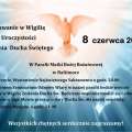 Czuwanie w Wigilię Uroczystości Zesłania Ducha Świętego, June 8, 2019