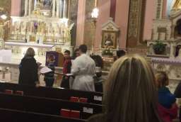 Droga Krzyżowa przygotowana przez dzieci z Polskiej Szkoły/ Stations of the Cross prepared by the children from the Polish School Mar 18, 2016