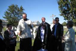 Procesja na cmentarzu św. Stanisława - October 26,2014 - Procession at St. Stanislaus Cemetery
