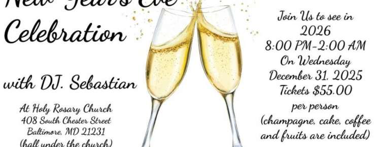 New Year Eve, December 31, 2025 